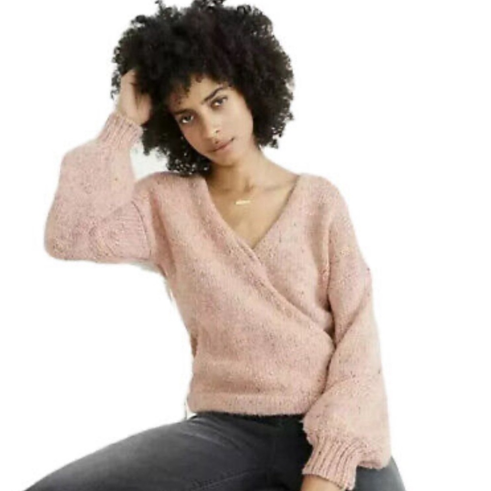 Madewell blush pink sweater